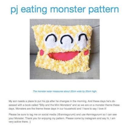 PJ Eater: Pajama Eating Monster Cro..