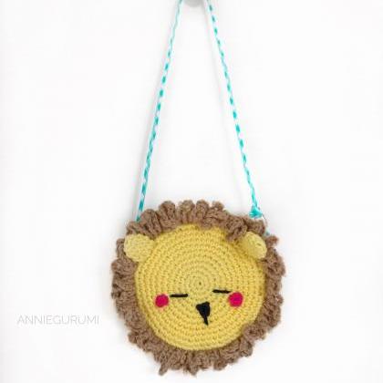 Pattern: Crochet Lion Bag (Digital ..
