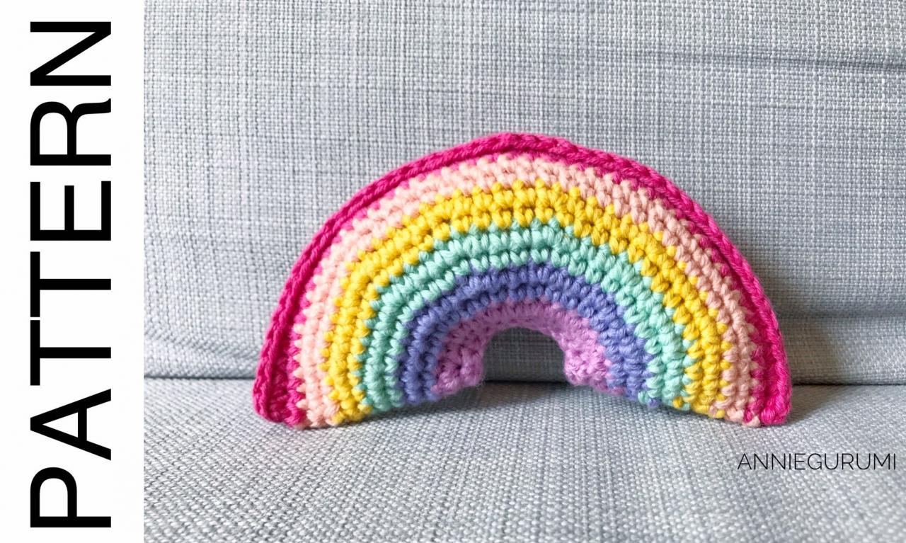 Crochet Pattern: Rainbow AMIGURUMI (Digital PDF File)